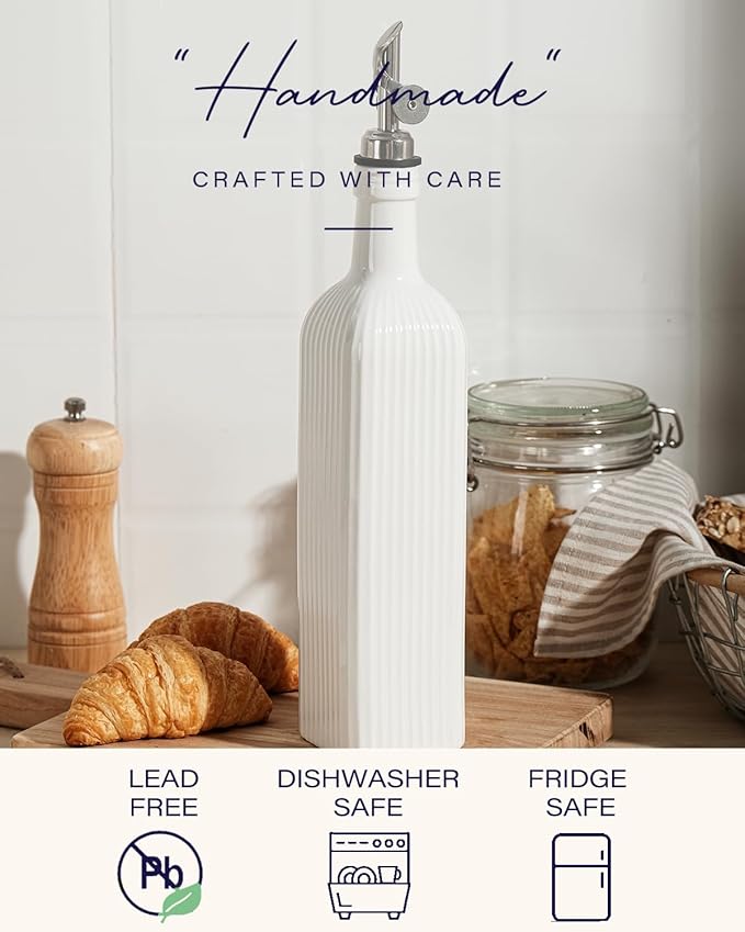 MaisonOlive Handmade Ceramic Oil Dispenser