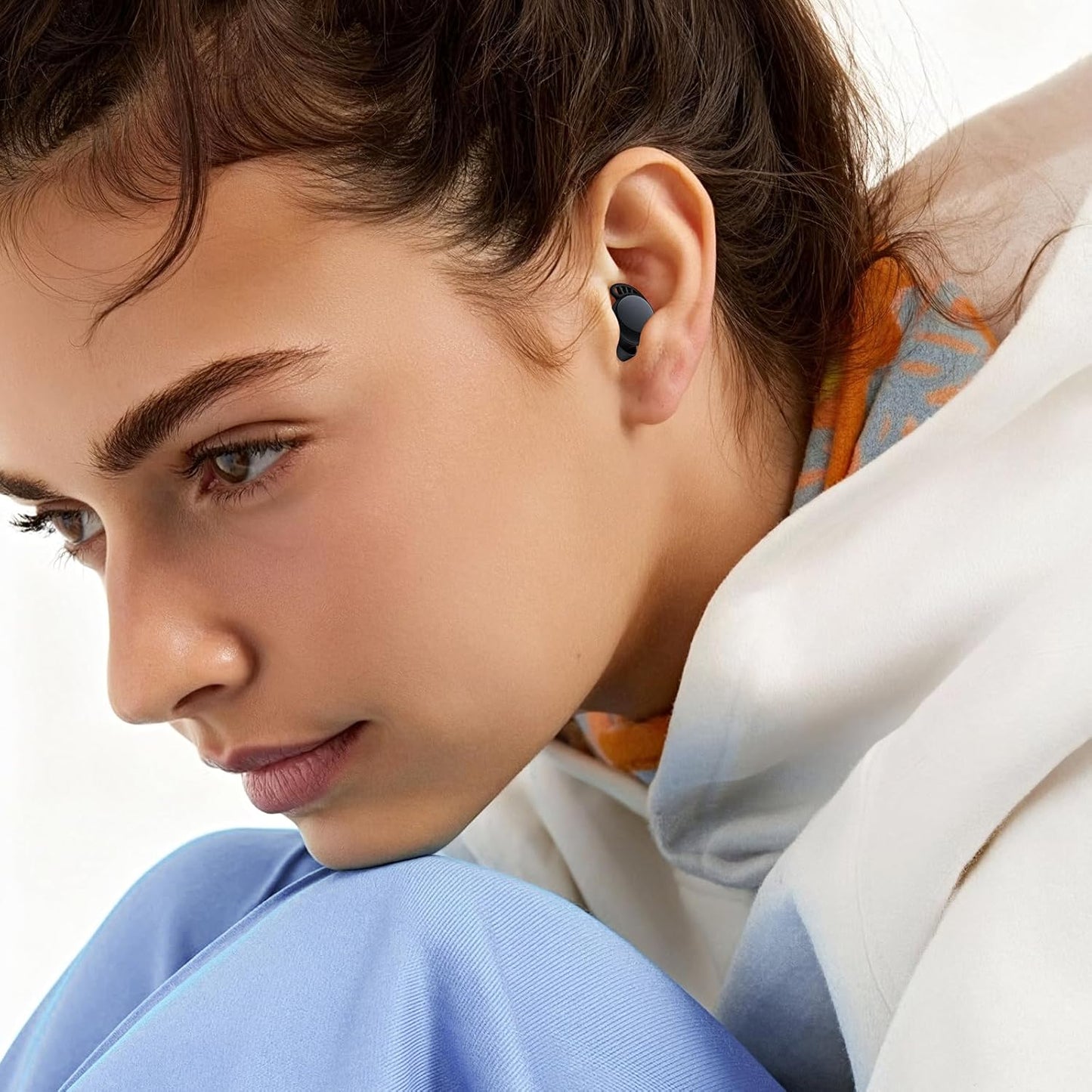 SilentEase Silicone Ear Plugs – 45dB Noise Cancelling