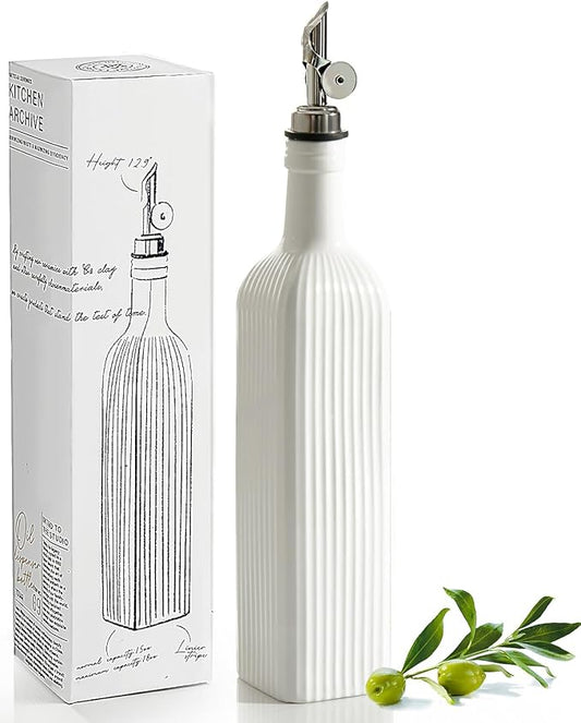 MaisonOlive Handmade Ceramic Oil Dispenser